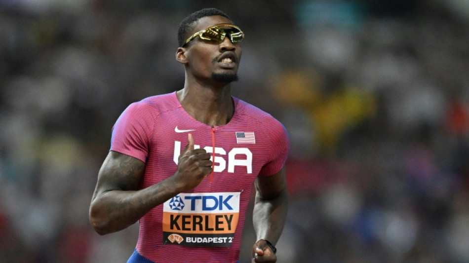 Kerley keeps his calm as Jacobs scrapes into 100m semi-finals