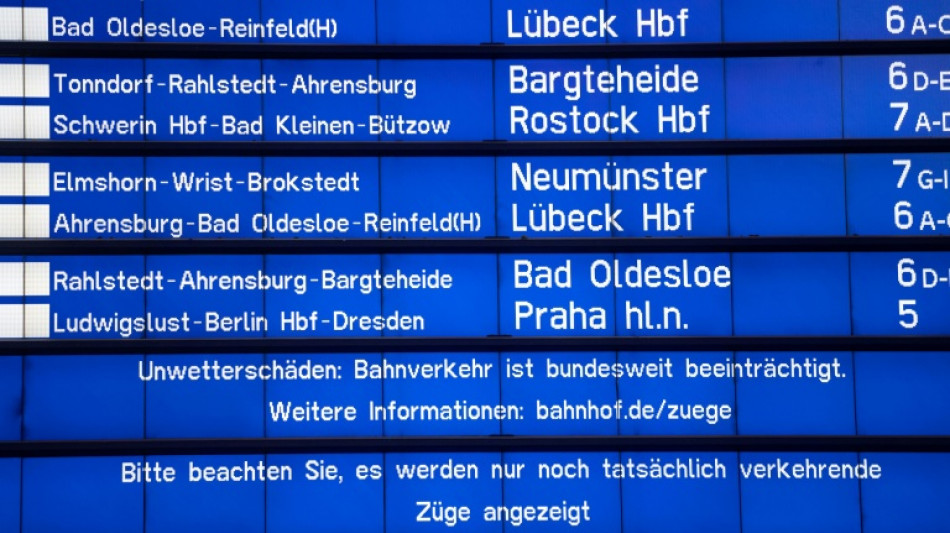 Bahn stoppt wegen nahenden Sturms sukzessive Verkehr in Norddeutschland
