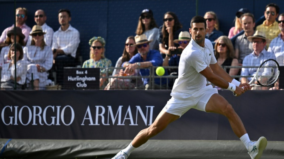 Djokovic opens Wimbledon campaign as Russians return