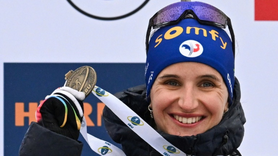 Biathlon: du bronze apr&egrave;s l'or pour Simon, pas de carr&eacute; d'or m&ecirc;me &agrave; "Boeberhof"