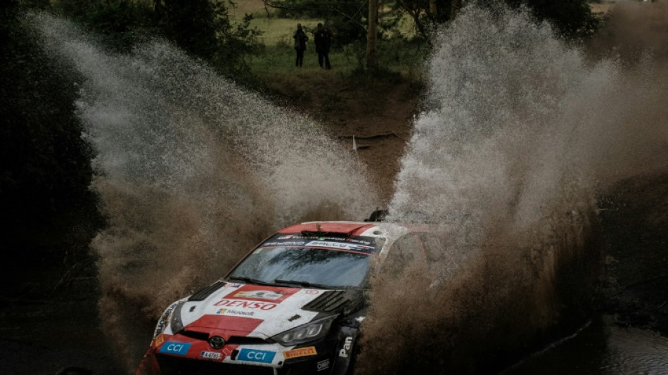 'Bin bag' Ogier edges Rovanpera to win Safari Rally