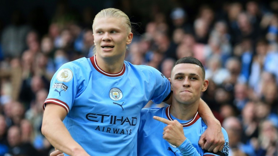 Haaland, Foden hat-tricks help Man City thrash Man Utd 6-3