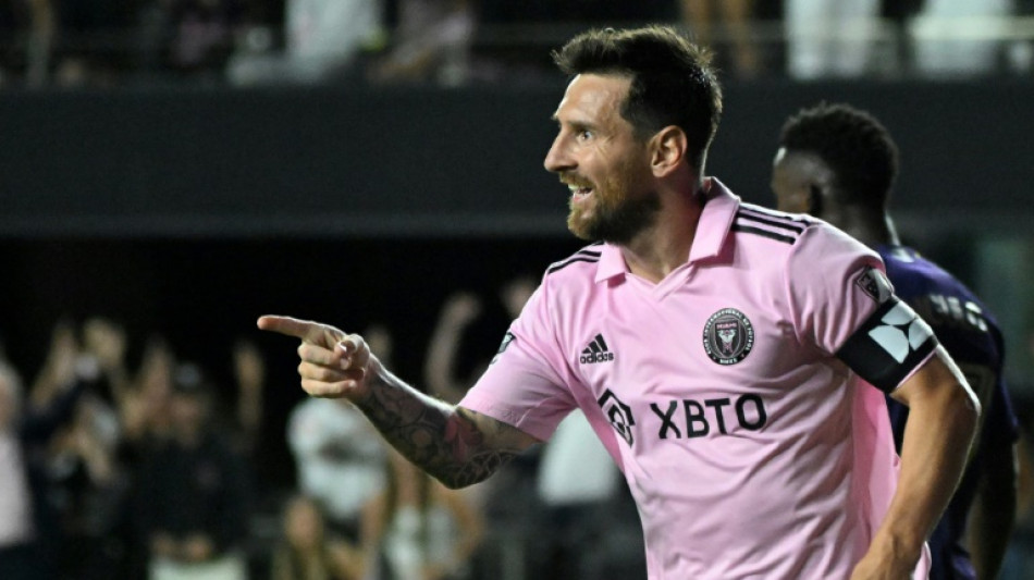 Messi scores two more as Miami march past Orlando