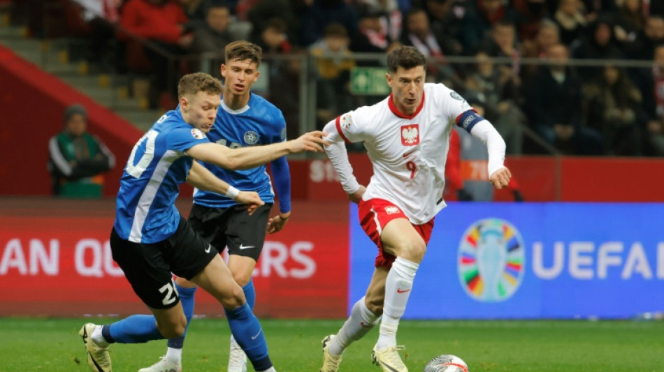 Euro-2024: la Pologne et l'Ukraine qualifi&eacute;es pour la finale des barrages