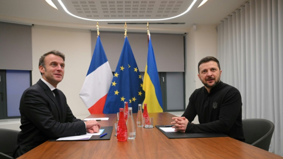 L&iacute;deres europeus se re&uacute;nem em Paris para enfrentar as pol&iacute;ticas dos EUA sobre a Ucr&acirc;nia