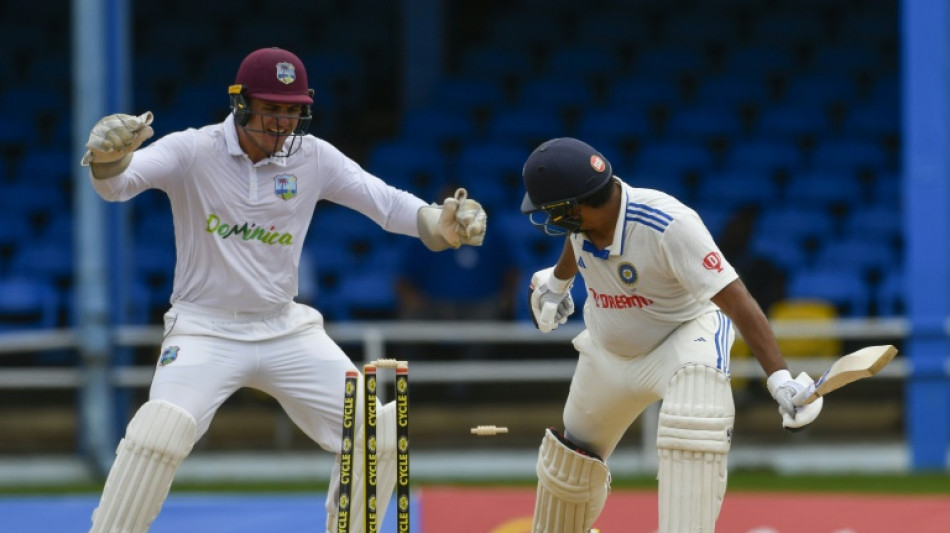 West Indies hit back on first day of second India Test