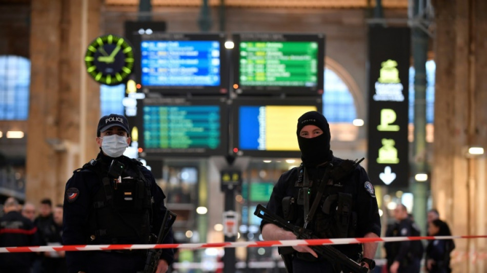 Six bless&eacute;s &agrave; l'arme blanche gare du Nord &agrave; Paris, l'agresseur interpell&eacute;