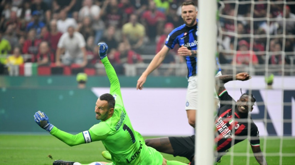 Leao claims derby honours for leaders Milan, Juve held by Fiorentina