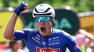 Belgian Philipsen sprints to Tour de France third stage win