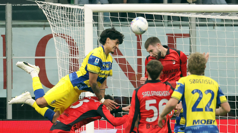 Serie A: Milan-Parma 0-1, l'Inter prima &egrave; a +10