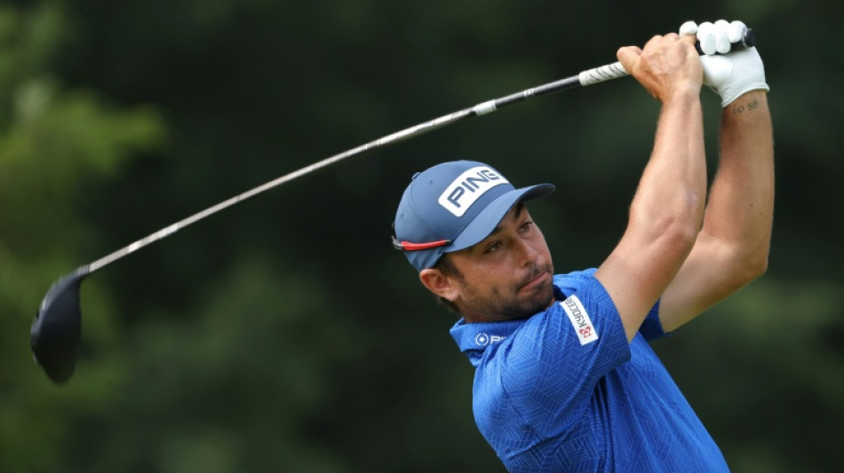 Spain's Sebastian Garcia in charge as hail halts Australian PGA