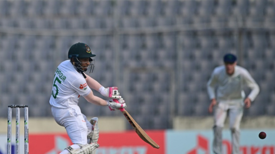 Mushfiqur ton, bowling attack gives Bangladesh edge in Ireland Test