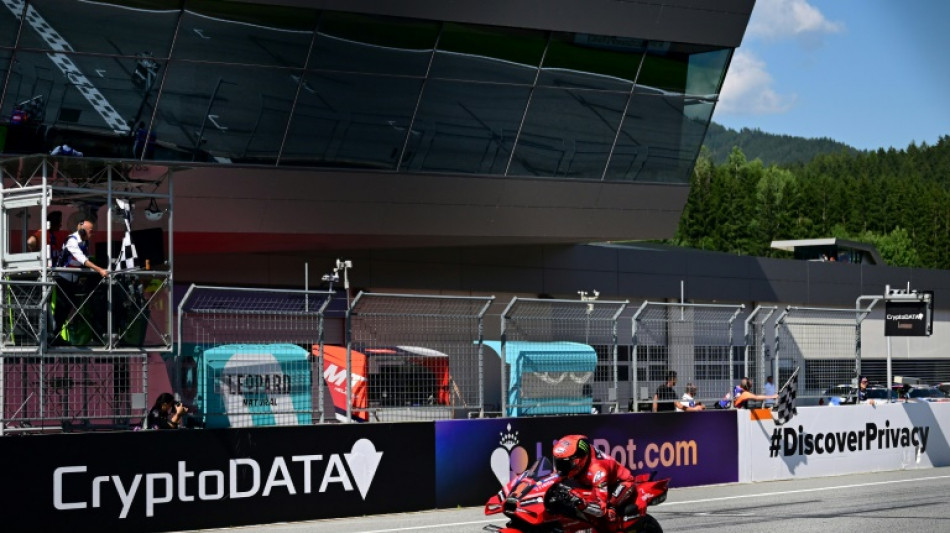 World champion Bagnaia wins Austrian MotoGP sprint, extends lead