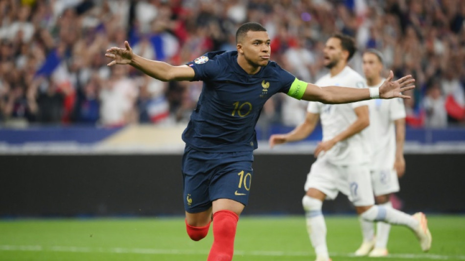 Mbappe penalty gives France Euro qualifying win over Greece