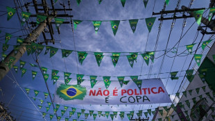 Le drapeau du Br&eacute;sil, otage de l'&eacute;lection &agrave; un mois du Mondial