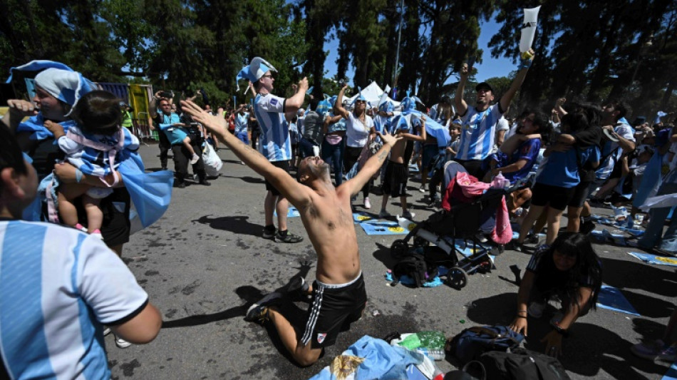 Suffering Argentines explode with joy at 'epic' World Cup win