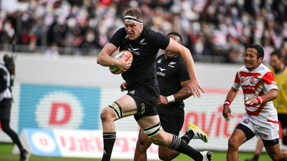 All Blacks edge past Japan in Tokyo