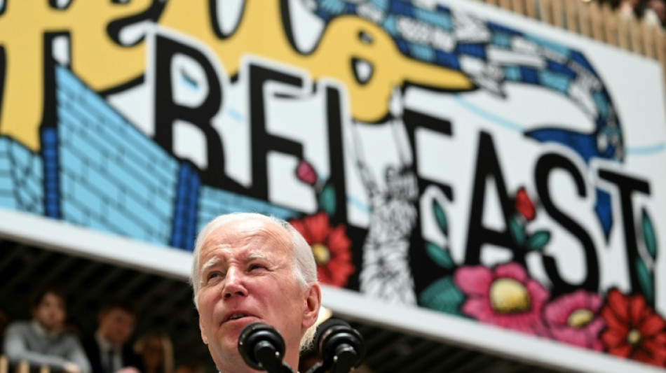 Biden insta a poner fin al bloqueo pol&iacute;tico en Irlanda del Norte