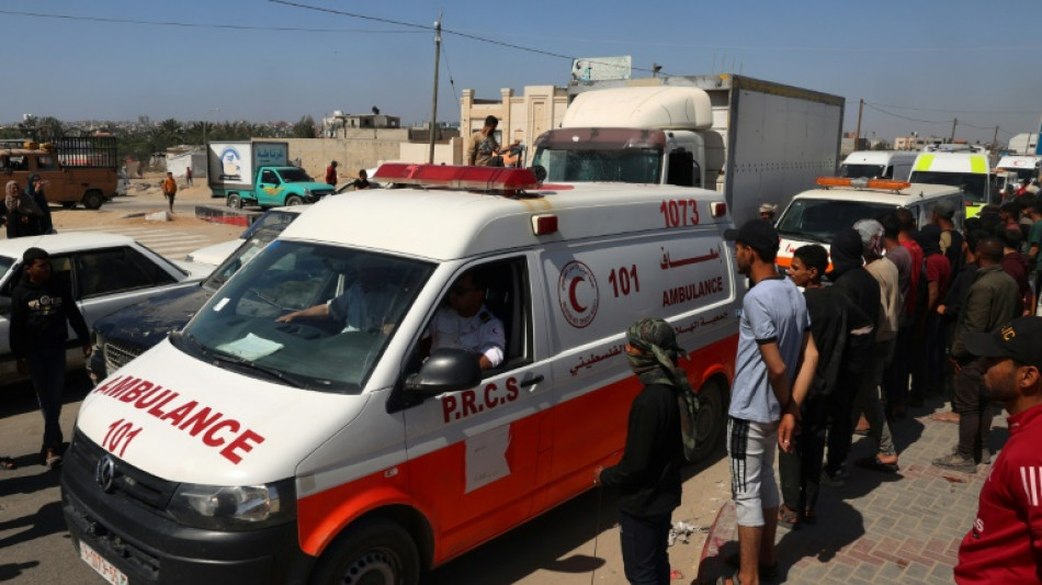Les d&eacute;pouilles des humanitaires tu&eacute;s &agrave; Gaza sont arriv&eacute;es en Egypte, Isra&euml;l reconna&icirc;t une "grave erreur"