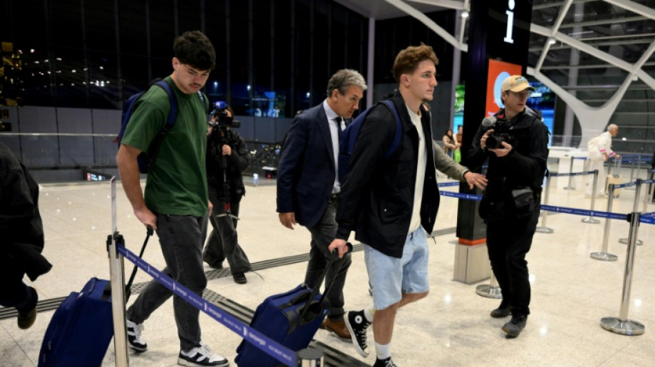 Les rugbymen inculp&eacute;s de viol en Argentine en partance pour la France