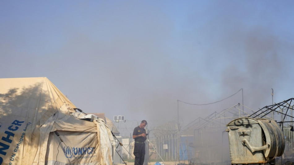 Ausschreitungen in &uuml;berf&uuml;lltem Fl&uuml;chtlingslager in Zypern