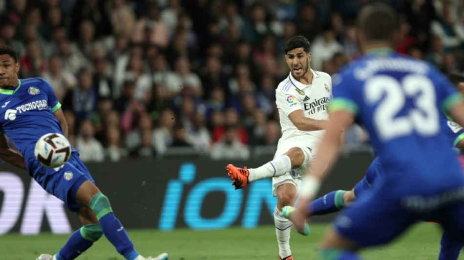 Rotated Madrid side beat Getafe ahead of Man City showdown
