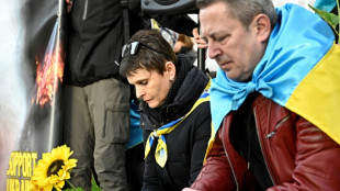 Manifestations pro-Ukraine en Europe apr&egrave;s deux ans de guerre