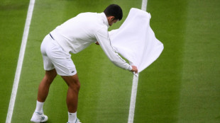 Djokovic dries Wimbledon court before wiping floor with opponent 