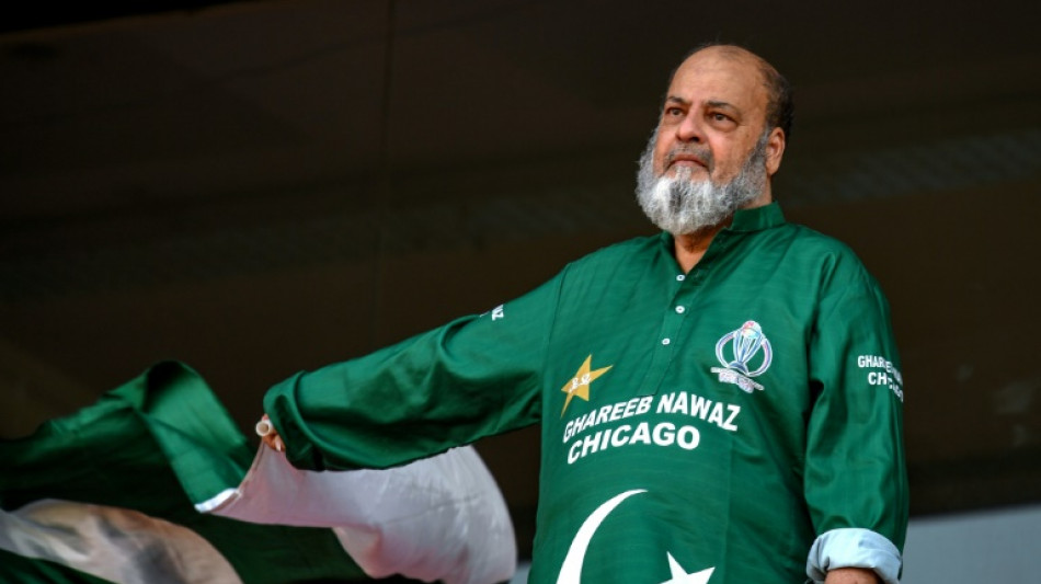 Standing out in the crowd - a Pakistan fan at India's World Cup