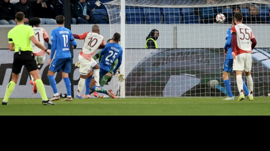 Ligue Europa: Lyon conc&egrave;de le match nul (2-2) dans le temps additionnel &agrave; Hoffenheim