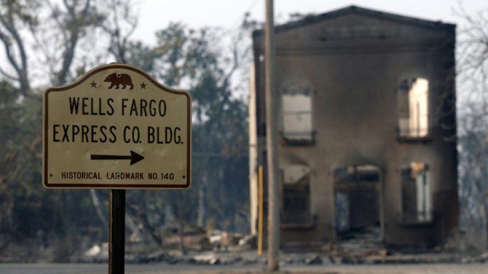 Californie: un incendie ravage une ville remontant à la ruée vers l'or