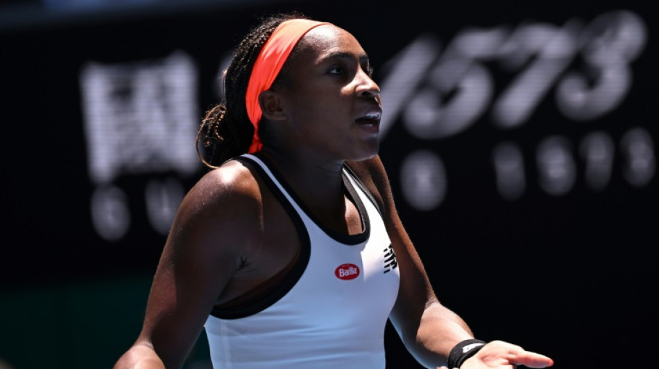 'Frustrated' Gauff breaks down in tears after Australian Open exit
