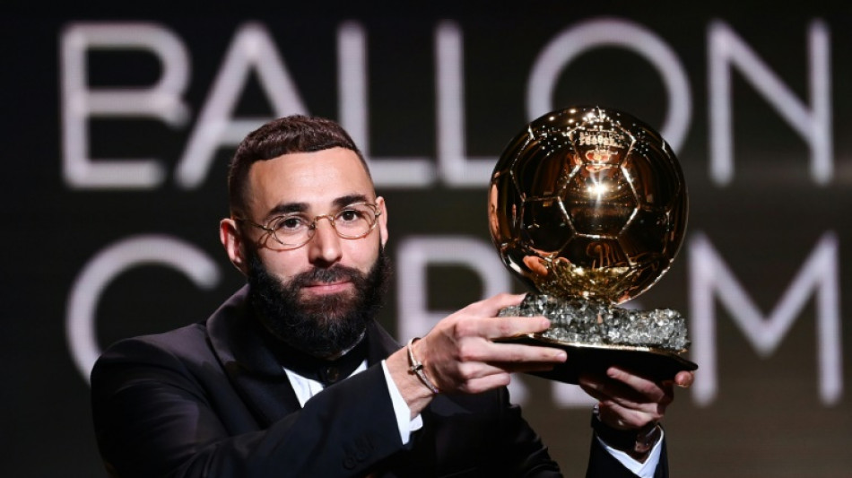 Benzema wins Ballon d'Or after fantastic year with Real Madrid