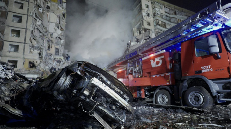 Zahl der Todesopfer steigt nach russischem Angriff auf Dnipro auf 21