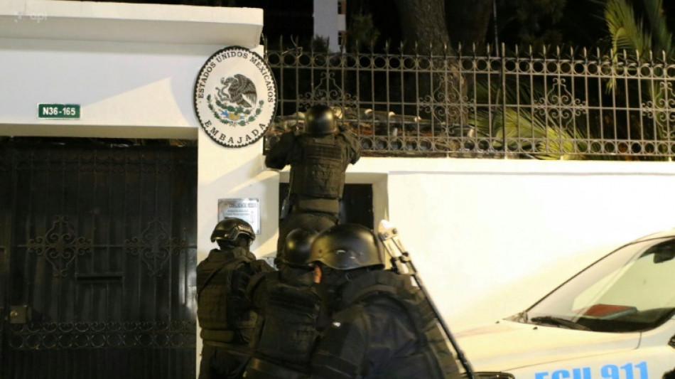 Le Mexique rompt avec l'Equateur, apr&egrave;s une irruption polici&egrave;re dans son ambassade 
