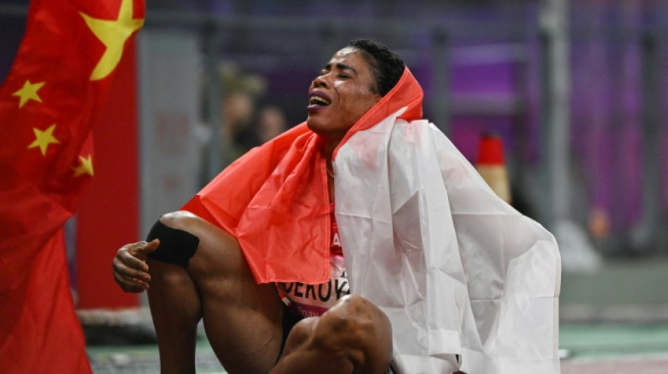 Adekoya bounces back from doping ban to win Asian Games hurdles gold
