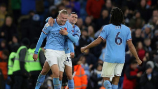 Haaland late show sends Man City top, Leeds win thriller