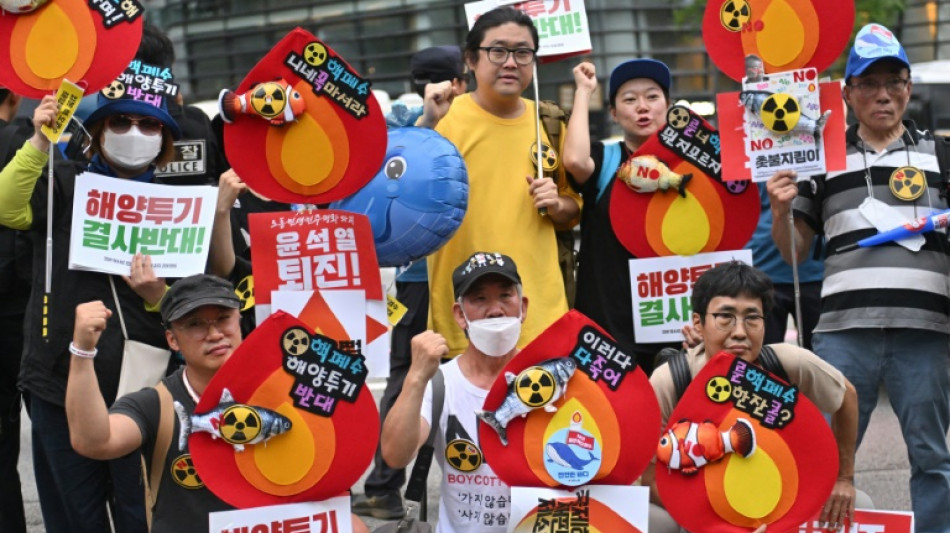 Jefe del OIEA visita Se&uacute;l, en medio de protestas por vertidos de agua tratada de Fukushima