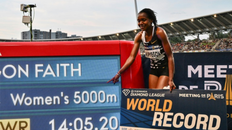 Kipyegon and Girma star in night of world records in Paris