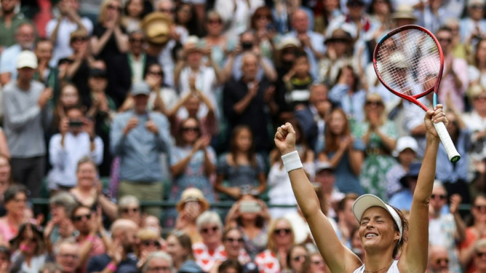 Wimbledon: Tatjana Maria, 103e et m&egrave;re de famille, jouera les demi-finales