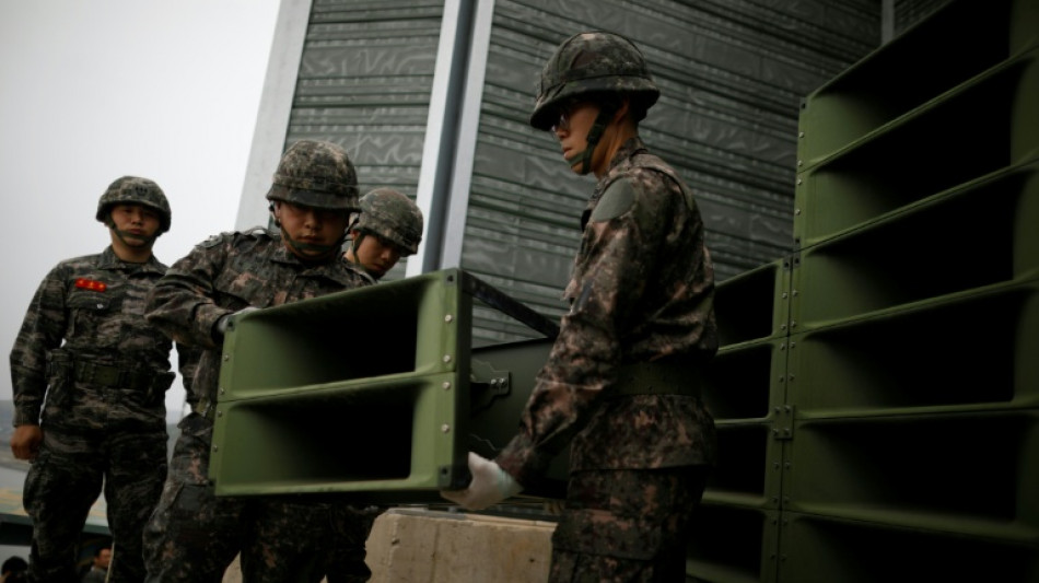 Südkorea stellt Lautsprecher-Propaganda Richtung Norden ein