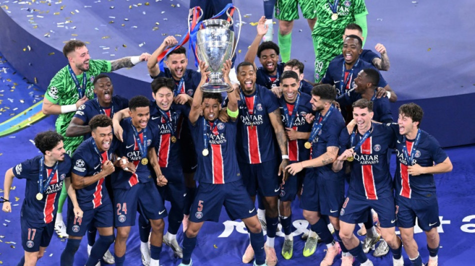 Ligue des champions: le PSG sacré pour la première fois de son histoire