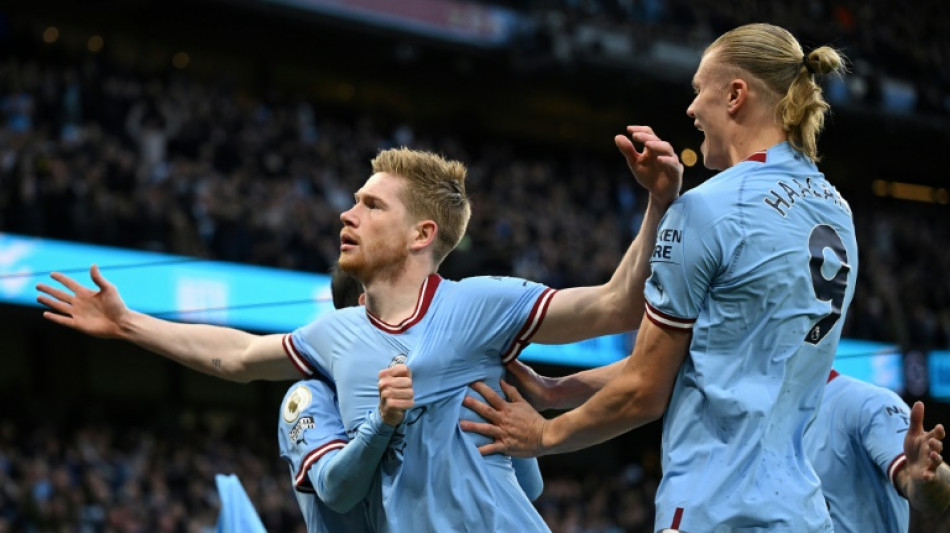 Guardiola hails 'extraordinary' De Bruyne and Haaland