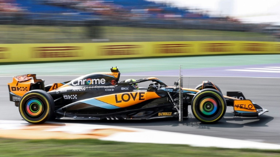 Norris upstages Verstappen in Dutch Grand Prix practice