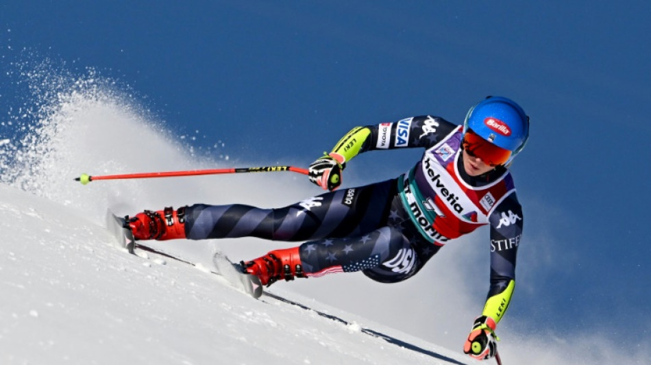 Shiffrin wins Super-G to close in on World Cup record