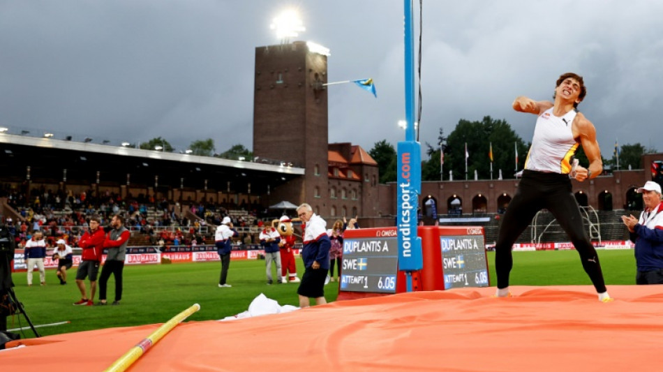 Duplantis dominates Stockholm pole vault as hurdlers dodge protesters 