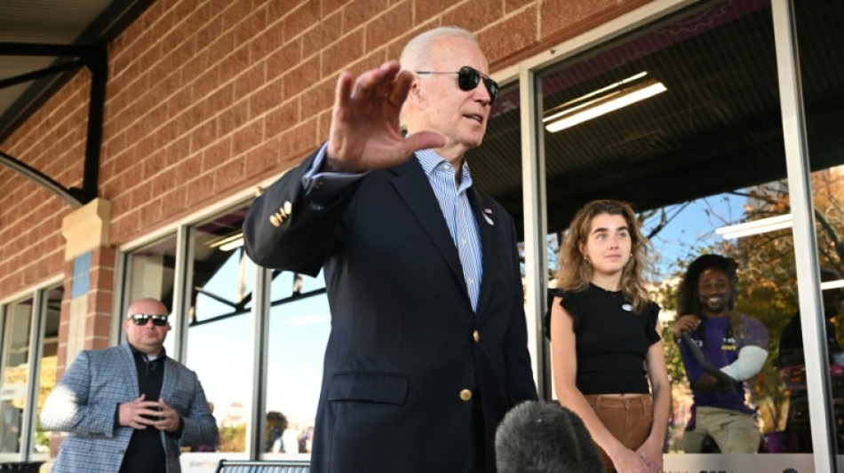 Biden vot&oacute; en forma anticipada en los comicios de medio mandato