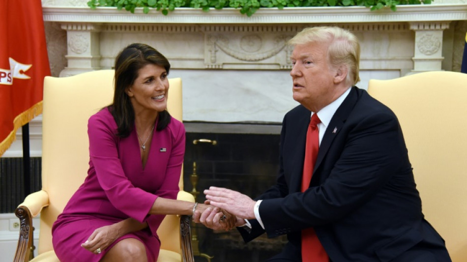 Nikki Haley fordert mit Einstieg in Pr&auml;sidentschaftsrennen 2024 Trump heraus