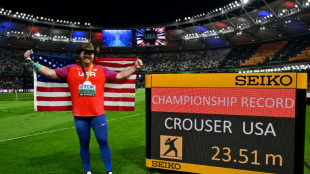 Crouser hails title defence as 'performance of his life'