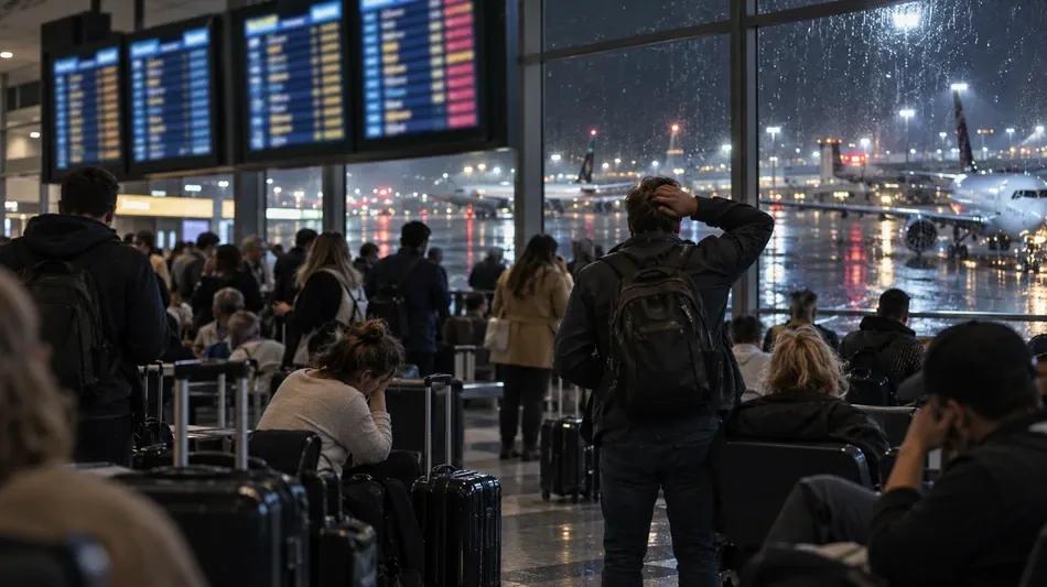 제주공항 지연 장기화로 김포행 항공편 목적지 변경&hellip;승객 불편